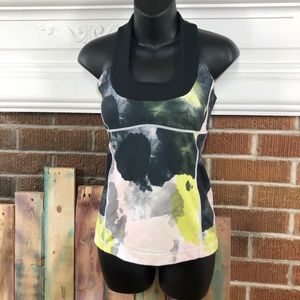 Lululemon Citron Tinted Canvas Tank Top